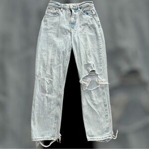 Abercrombie & Fitch Blue Boyfriend Jeans Relaxed Fit